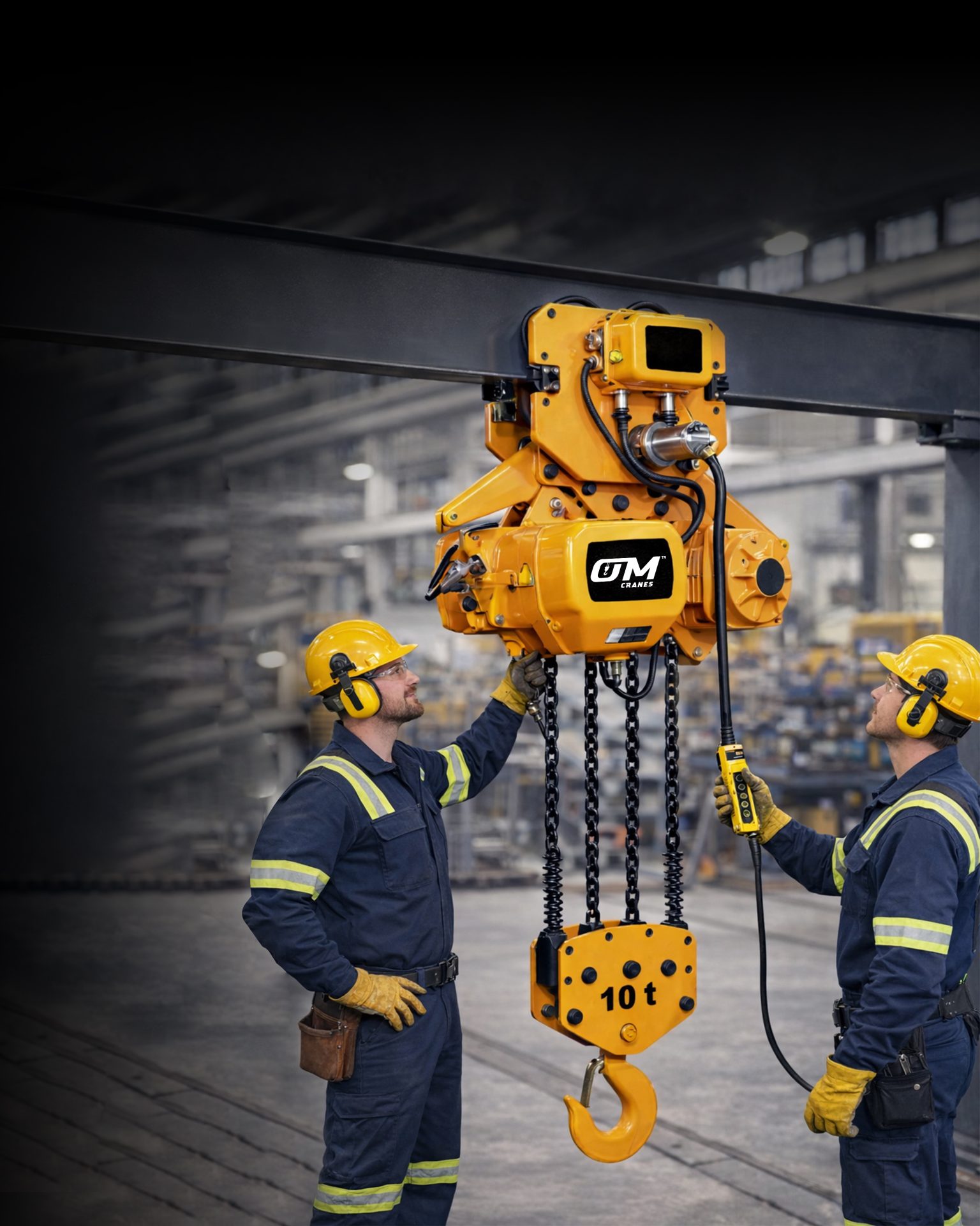 Electric Chain Hoists Benefits For Light Duty Lifting — OmCrane blog