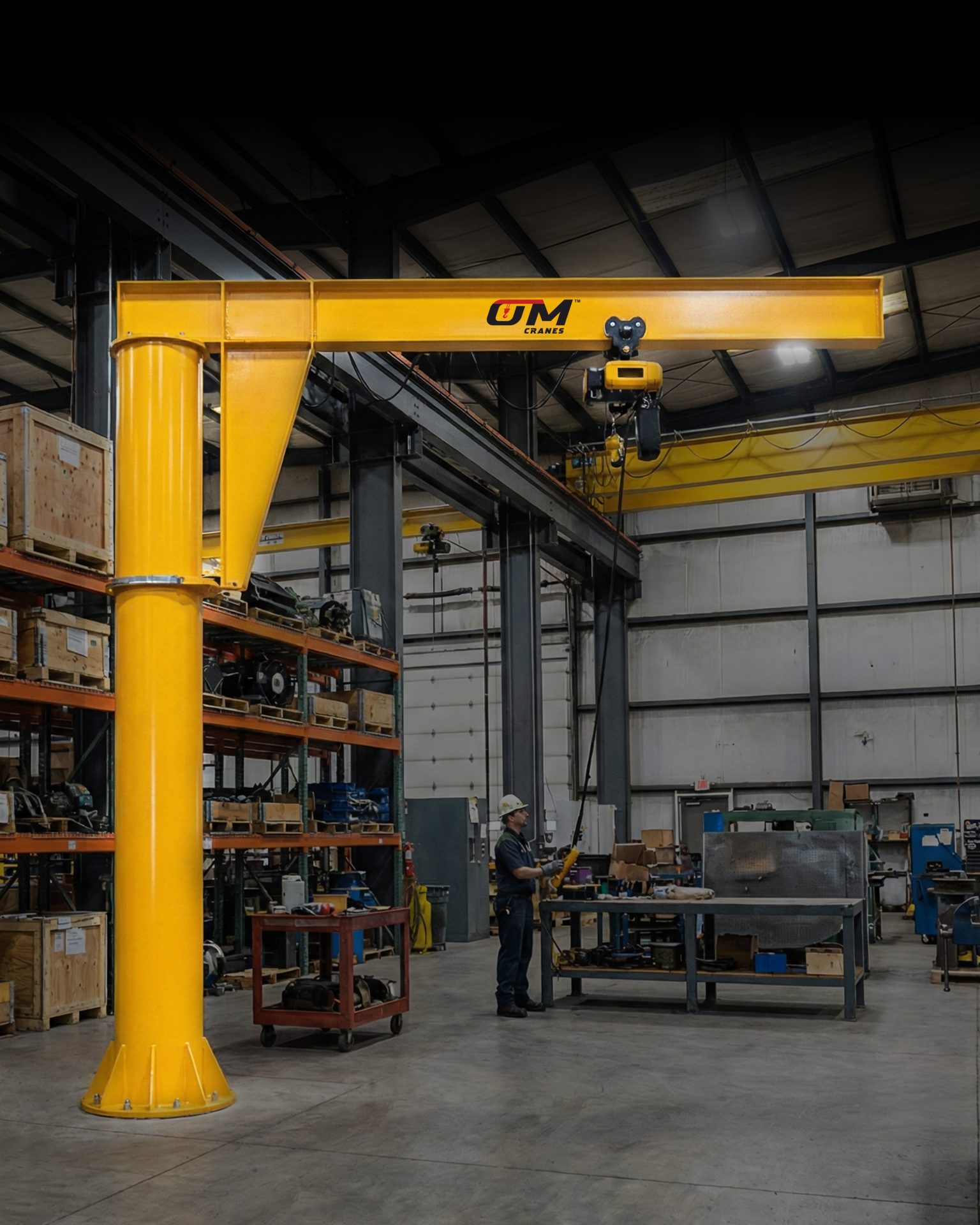Maximize Workshop Space With Compact Jib Crane Solutions — OmCrane blog