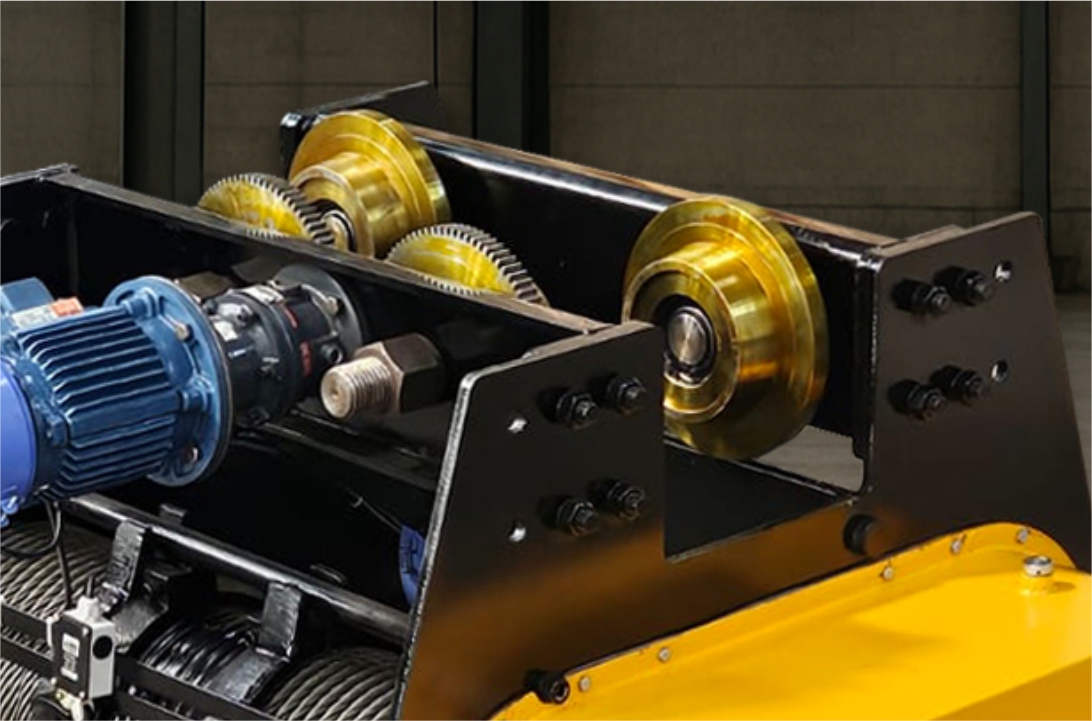Electric Wire Rope Hoist — view 1 — OmCrane