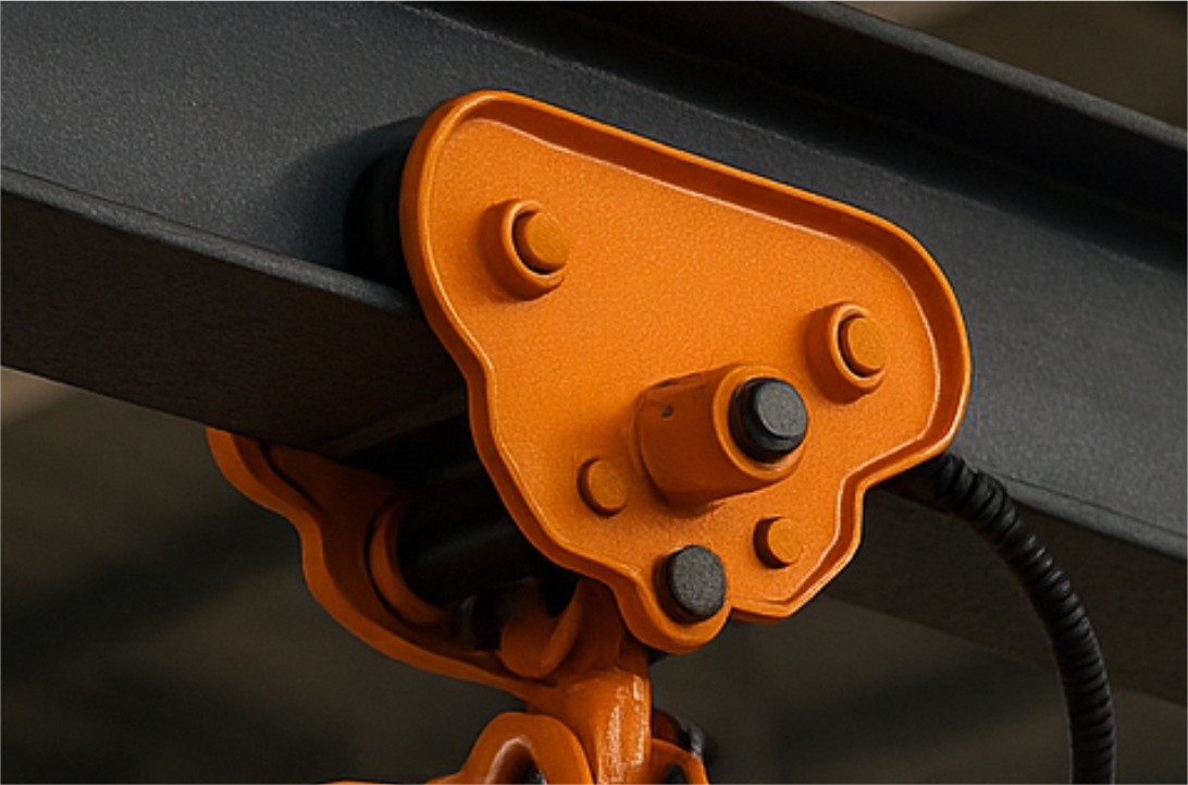 Electrical and Manual Chain Hoist — view 1 — OmCrane