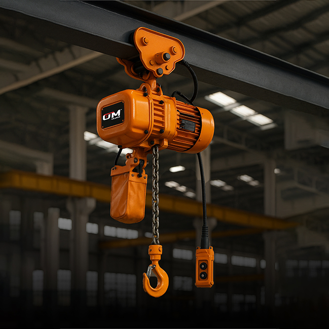 Electrical and Manual Chain Hoist — OmCrane