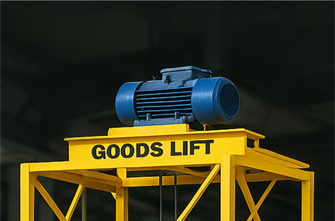 Goods Lift — view 2 — OmCrane