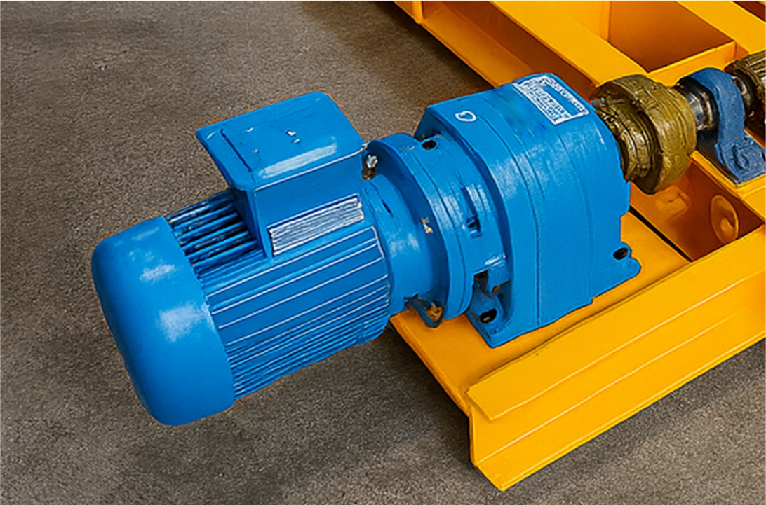 Open Reduction End Carriage — view 1 — OmCrane