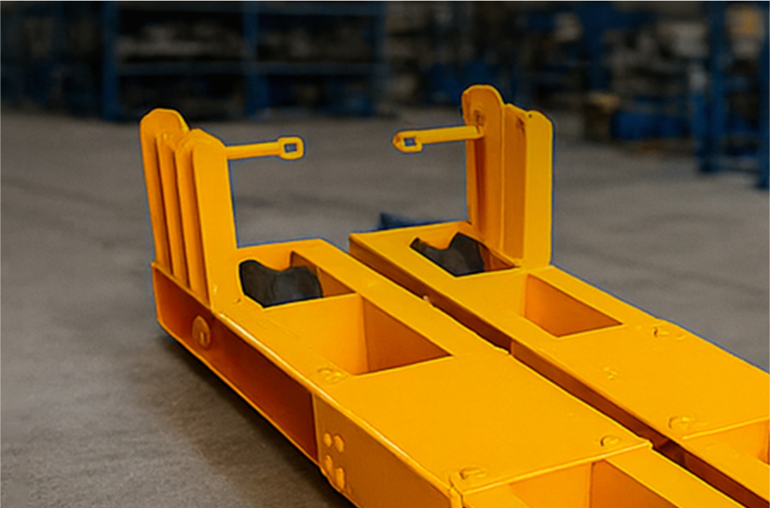 Open Reduction End Carriage — view 2 — OmCrane