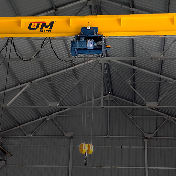Single Girder EOT Crane — OmCrane